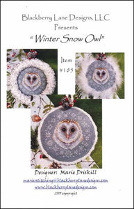 Winter Snow Owl